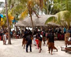 The local residents of the island strongly believe in performing cultural activities on every festival and their foremost tradition is to represent th